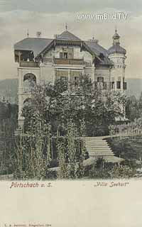 Villa Seehort - Pörtschach - Klagenfurt Land - alte historische Fotos Ansichten Bilder Aufnahmen Ansichtskarten 