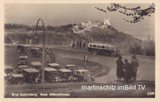 Wien Kahlenberg Höhenstraße - Wien - alte historische Fotos Ansichten Bilder Aufnahmen Ansichtskarten 