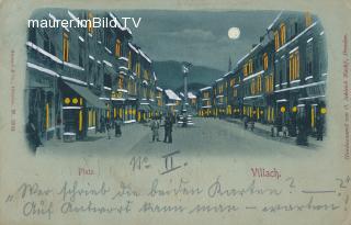 Hauptplatz Villach  - Kärnten - alte historische Fotos Ansichten Bilder Aufnahmen Ansichtskarten 