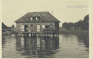 Klopeiner See - Badehaus Dr. Nagele - St. Kanzian am Klopeiner See - alte historische Fotos Ansichten Bilder Aufnahmen Ansichtskarten 