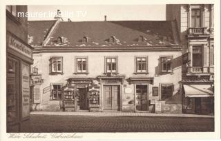 Schubert Geburtshaus - Nussdorferstrasse - Wien  9.,Alsergrund - alte historische Fotos Ansichten Bilder Aufnahmen Ansichtskarten 