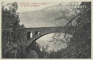 Viadukt Tauernbahn - Falkenstein - Obervellach - alte historische Fotos Ansichten Bilder Aufnahmen Ansichtskarten 