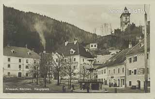 Friesach Hauptplatz - Sankt Veit an der Glan - alte historische Fotos Ansichten Bilder Aufnahmen Ansichtskarten 