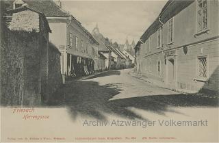 Friesach Herrengasse - alte historische Fotos Ansichten Bilder Aufnahmen Ansichtskarten 