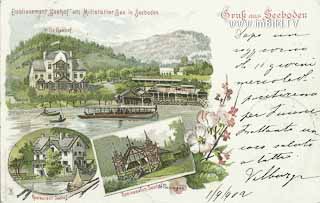 Seeboden - Spittal an der Drau - alte historische Fotos Ansichten Bilder Aufnahmen Ansichtskarten 