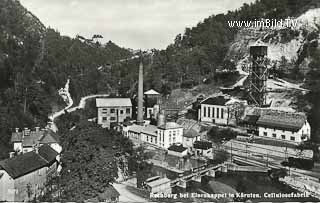 Rechberg - Cellulosefabrik - Völkermarkt - alte historische Fotos Ansichten Bilder Aufnahmen Ansichtskarten 