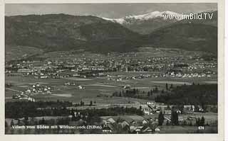 Blick von Tschinowitsch - Villach-Auen - alte historische Fotos Ansichten Bilder Aufnahmen Ansichtskarten 