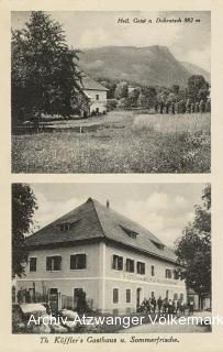 Heiligen Geist am Dobratsch, Köffler's Gasthaus  - Heiligengeist - alte historische Fotos Ansichten Bilder Aufnahmen Ansichtskarten 