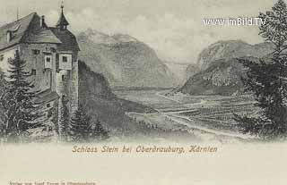 Schloss Stein - Oberdrauburg - alte historische Fotos Ansichten Bilder Aufnahmen Ansichtskarten 