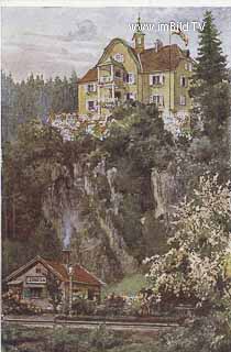 Villa Leonstein - Klagenfurt Land - alte historische Fotos Ansichten Bilder Aufnahmen Ansichtskarten 