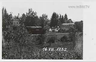 Pörtschach - Seefels (mit Dampflokomotive) - Klagenfurt Land - alte historische Fotos Ansichten Bilder Aufnahmen Ansichtskarten 