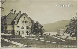 Villa Schnür - Klagenfurt Land - alte historische Fotos Ansichten Bilder Aufnahmen Ansichtskarten 