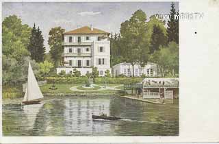 Hotel Pension Stipanek - Klagenfurt Land - alte historische Fotos Ansichten Bilder Aufnahmen Ansichtskarten 