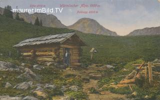 Würmlacher Alpe - Hermagor - alte historische Fotos Ansichten Bilder Aufnahmen Ansichtskarten 