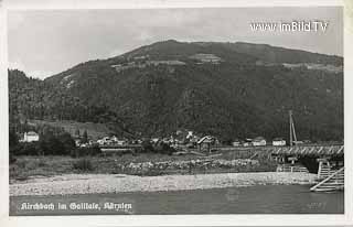 Gailbrücke bei Kirchberg - Hermagor - alte historische Fotos Ansichten Bilder Aufnahmen Ansichtskarten 