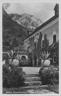 Schloss Wasserleonburg - Nötsch im Gailtal - alte historische Fotos Ansichten Bilder Aufnahmen Ansichtskarten 