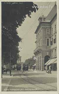 Klagenfurt Rainerhof - Kärnten - alte historische Fotos Ansichten Bilder Aufnahmen Ansichtskarten 