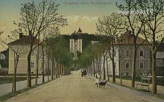 Klagenfurt - Obere Radetzkystrasse - Oesterreich - alte historische Fotos Ansichten Bilder Aufnahmen Ansichtskarten 