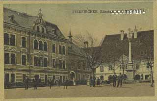 Hauptplatz in Feldkirchen - Oesterreich - alte historische Fotos Ansichten Bilder Aufnahmen Ansichtskarten 