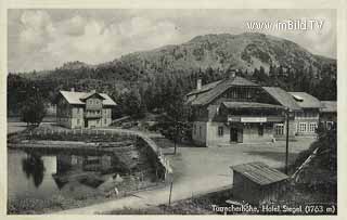 Touristenheim Siegel - Turracherhöhe - Feldkirchen - alte historische Fotos Ansichten Bilder Aufnahmen Ansichtskarten 