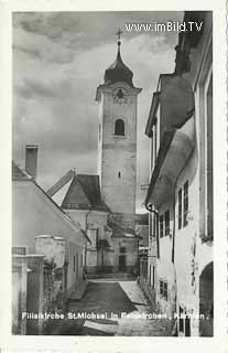 Filialkirche St. Michael in Feldkirchen - Feldkirchen - alte historische Fotos Ansichten Bilder Aufnahmen Ansichtskarten 