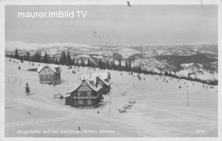Berger Alm im Winter - Feldkirchen - alte historische Fotos Ansichten Bilder Aufnahmen Ansichtskarten 