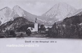  Untergreuth,Filialkirche der Heiligen drei Könige - Kärnten - alte historische Fotos Ansichten Bilder Aufnahmen Ansichtskarten 