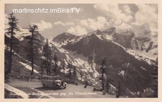 Großglockner-Hochalpenstraße mit Pfandlscharte - Kärnten - alte historische Fotos Ansichten Bilder Aufnahmen Ansichtskarten 