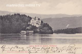 Reifnitz, Schloss Bercht - Kärnten - alte historische Fotos Ansichten Bilder Aufnahmen Ansichtskarten 