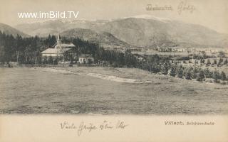 Warmbad - Schützenhalle - Kärnten - alte historische Fotos Ansichten Bilder Aufnahmen Ansichtskarten 