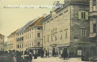 Klagenfurt, Magistrat am Alten Platz - Alter Platz - alte historische Fotos Ansichten Bilder Aufnahmen Ansichtskarten 