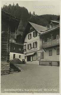 Glocknerwirt in Heiligenblut - Spittal an der Drau - alte historische Fotos Ansichten Bilder Aufnahmen Ansichtskarten 