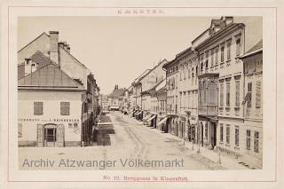 Klagenfurt Burggasse - KAB - Europa - alte historische Fotos Ansichten Bilder Aufnahmen Ansichtskarten 