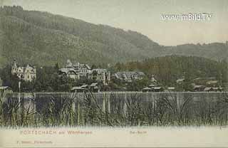 Pörtschach Ostbucht - Klagenfurt Land - alte historische Fotos Ansichten Bilder Aufnahmen Ansichtskarten 