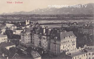 Villach, Parkhotel - Villach-Innere Stadt - alte historische Fotos Ansichten Bilder Aufnahmen Ansichtskarten 