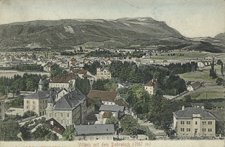 Vom Stadtpfarrturm Richtung Völkendorf - Villach - alte historische Fotos Ansichten Bilder Aufnahmen Ansichtskarten 