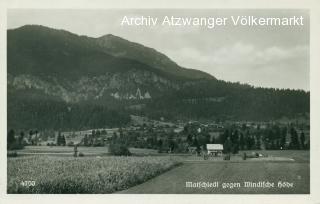 Matschiedl gegen Windische Höhe - St. Stefan im Gailtal - alte historische Fotos Ansichten Bilder Aufnahmen Ansichtskarten 