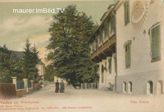 Velden - Villa Sonne - Velden am Wörther See - alte historische Fotos Ansichten Bilder Aufnahmen Ansichtskarten 