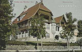 Mösslacherhaus - Velden am Wörther See - alte historische Fotos Ansichten Bilder Aufnahmen Ansichtskarten 