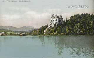 Schloss Reifnitz - Maria Wörth - alte historische Fotos Ansichten Bilder Aufnahmen Ansichtskarten 