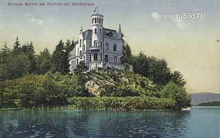 Schloss Bercht - Maria Wörth - alte historische Fotos Ansichten Bilder Aufnahmen Ansichtskarten 