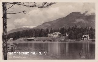 Magdalenensee - Villach - alte historische Fotos Ansichten Bilder Aufnahmen Ansichtskarten 