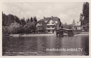 Magdalenensee Pension Smoley - Villach - alte historische Fotos Ansichten Bilder Aufnahmen Ansichtskarten 