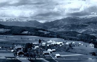 Pöllan Blickrichtung Nordwest - Kärnten - alte historische Fotos Ansichten Bilder Aufnahmen Ansichtskarten 