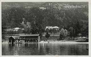 Strandbad Dorrekheim - Treffen am Ossiacher See - alte historische Fotos Ansichten Bilder Aufnahmen Ansichtskarten 