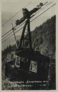 Kabine Kanzelbahn - Treffen am Ossiacher See - alte historische Fotos Ansichten Bilder Aufnahmen Ansichtskarten 