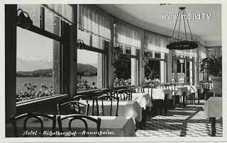 Aichelberghof - Gaststube - Treffen am Ossiacher See - alte historische Fotos Ansichten Bilder Aufnahmen Ansichtskarten 