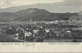 Schöffmanns Gasthof - St. Andrä - alte historische Fotos Ansichten Bilder Aufnahmen Ansichtskarten 