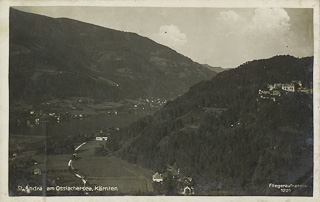 Fliegeraufnahme St. Andrä - St. Andrä - alte historische Fotos Ansichten Bilder Aufnahmen Ansichtskarten 