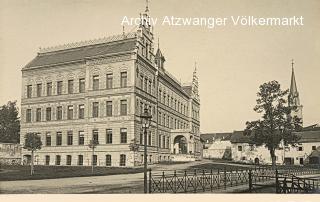 Villach, Mädchenschule - Khevenhüllergasse - alte historische Fotos Ansichten Bilder Aufnahmen Ansichtskarten 